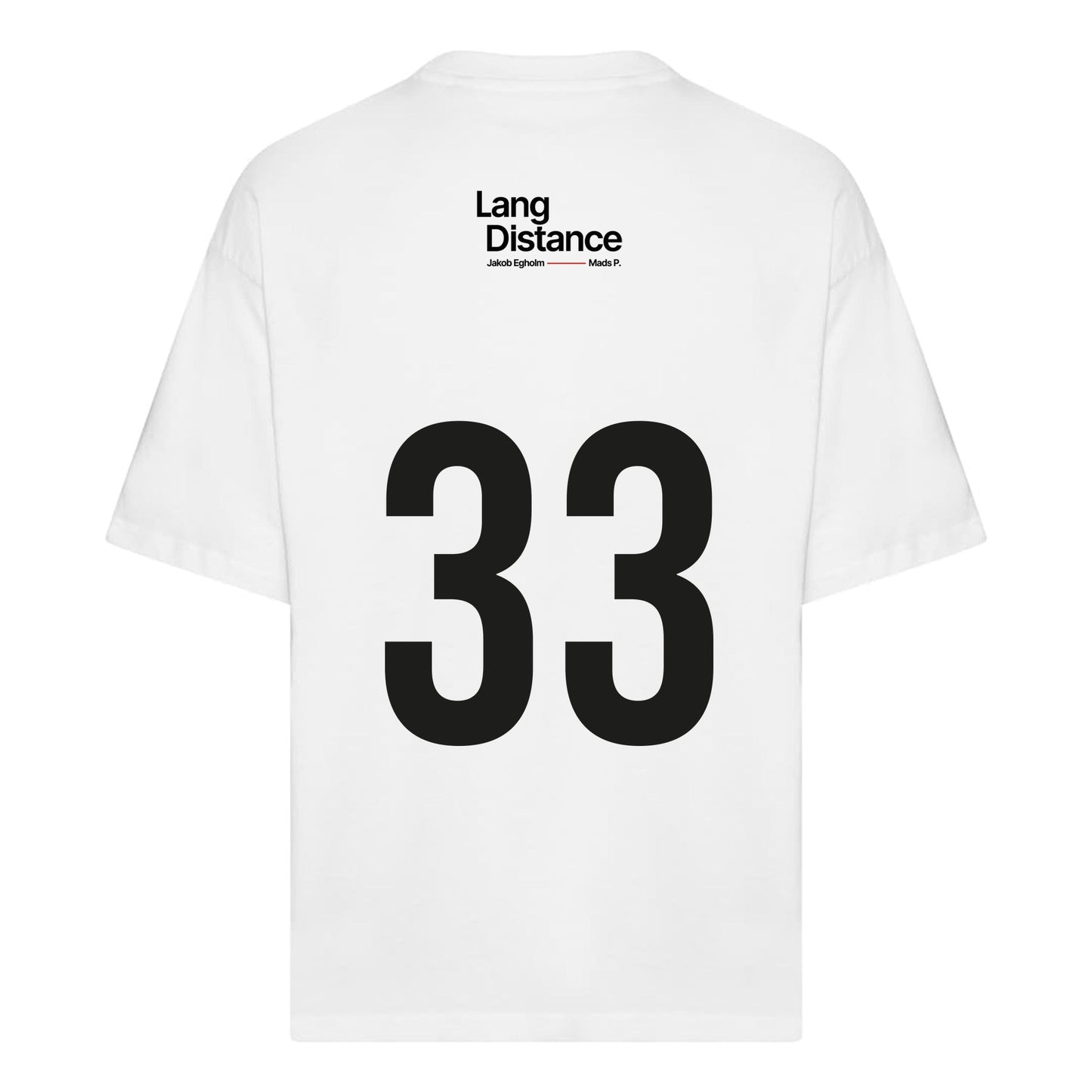 Grøn klamphugger i Paris - Lang Distance Box Fit T-shirt