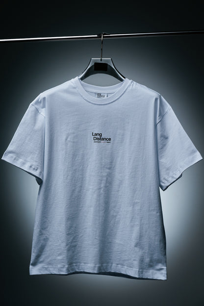 "Klamphuggerbenzin" - Lang Distance Box Fit T-shirt
