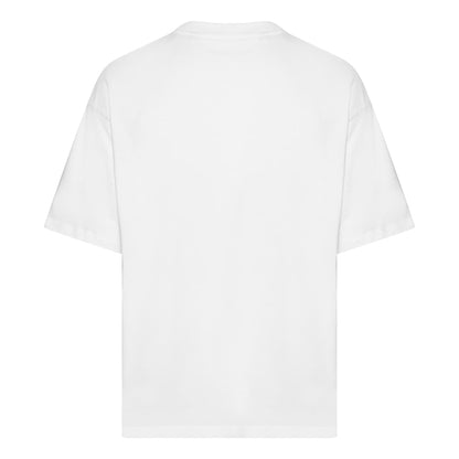 Lang Distance Oversize Tee Hvid